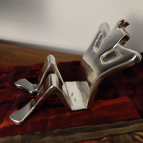 VTG Zadok Arts 925 Modernist Silver Figurine/Sculpture Holder - Picture 8 of 14